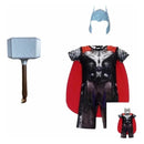 Fantasia Infantil Roupa Thor duas Máscara e martelo