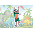 Fantasia Dinossauro Infantil Crianca Luxo Barato Pronta Entrega Envio Imediato Verde Rosa