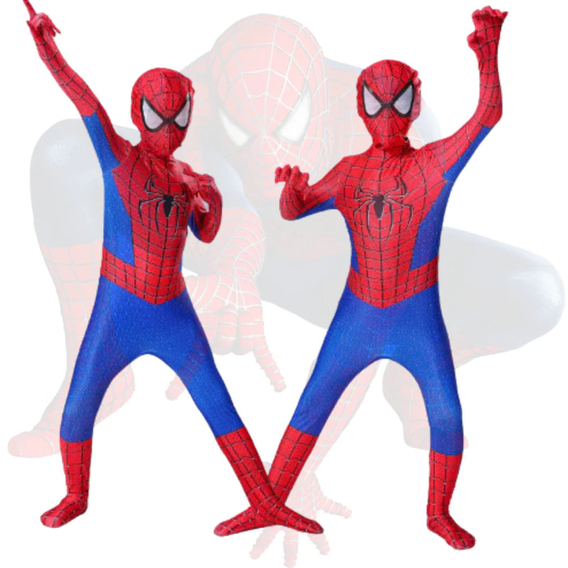 Fantasia homem aranha infantil entrega rápida alta qualidade