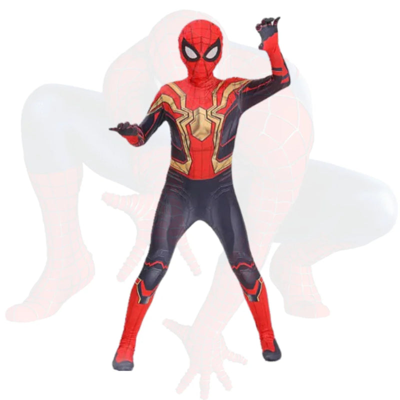 Fantasia homem aranha infantil entrega rápida alta qualidade