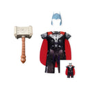 Fantasia Infantil Roupa Thor duas Máscara e martelo