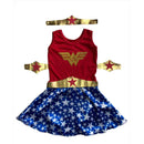 Roupa Infantil Fantasia Aniversário Mulher Maravilha